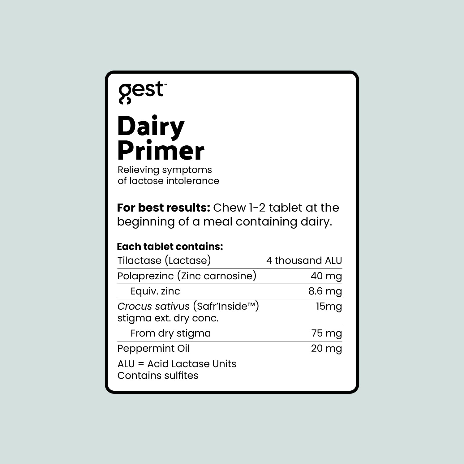 Dairy Primer